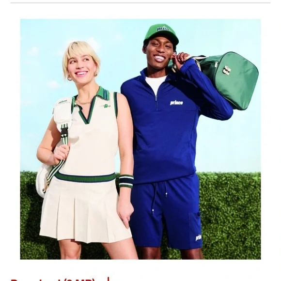 Prince/Target Pickleball/ Tennis Collab - Women's Collared White Pleated Dress M - Picture 4 of 6